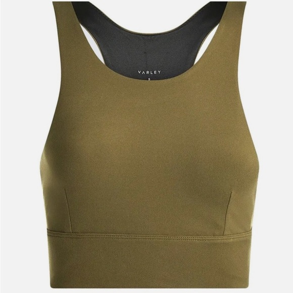 Varley Moss Green Let’s Move Harris Sports Bra NWT - Picture 4 of 8